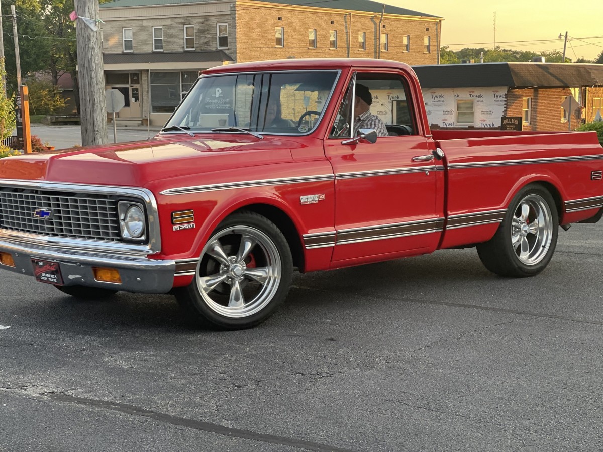 Classic truck with undercoating